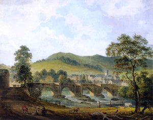  Paul Sandby RA Llangollen, Denbighshire - Art Print