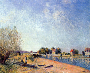  Alfred Sisley Loing Canal at Saint-Mammes - Art Print