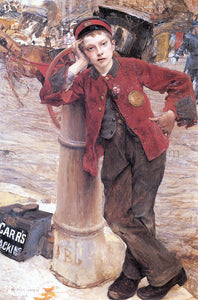  Jules Bastien-Lepage London Bootblack - Art Print