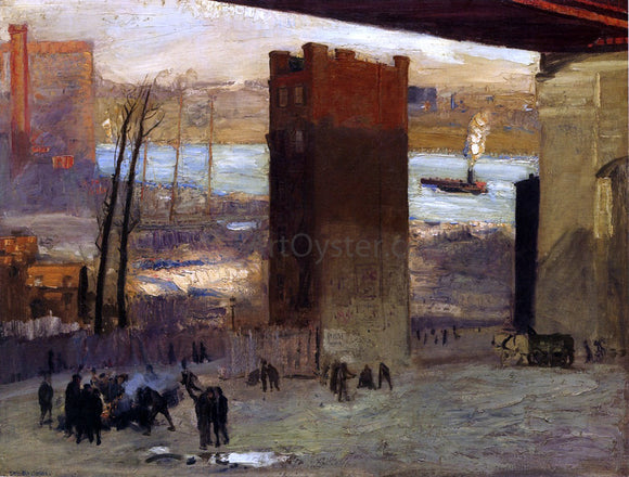  George Wesley Bellows Lone Tenement - Art Print