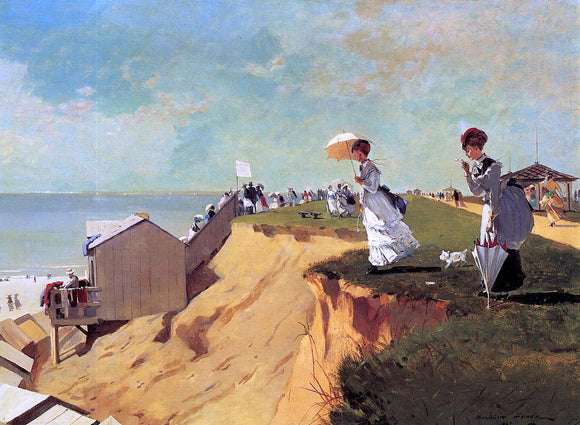  Winslow Homer Long Branch, New Jersey - Art Print