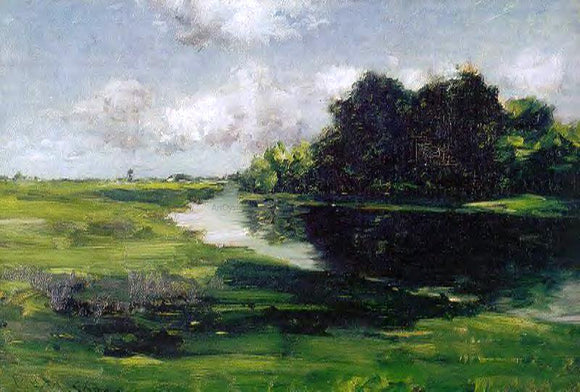  William Merritt Chase Long Island Landscape after a Shower of Rain - Art Print