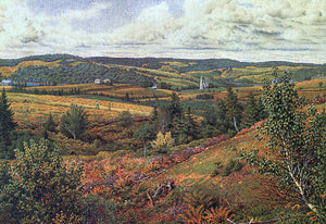  William Trost Richards Long Pond, Foot of Red Hill - Art Print