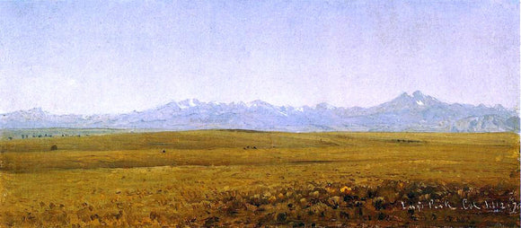  Sanford Robinson Gifford Long's Peak, Colorado - Art Print
