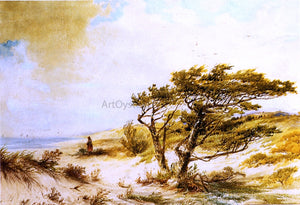  Edward Moran Looking out to Sea - Art Print
