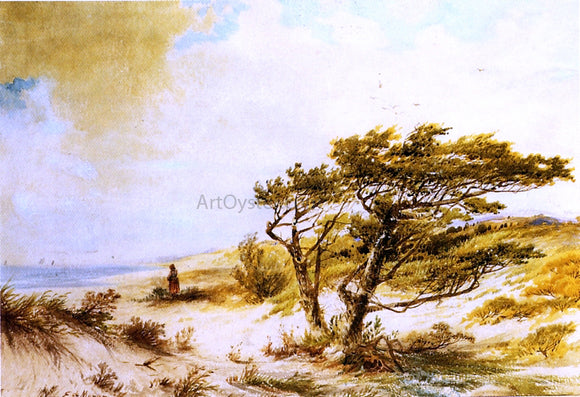  Edward Moran Looking out to Sea - Art Print