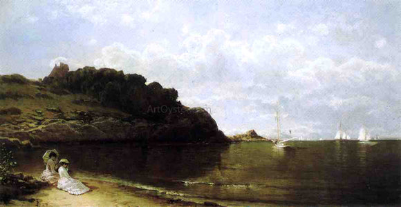  Alfred Thompson Bricher Looking out to Sea - Art Print