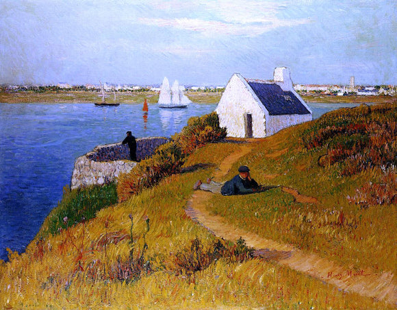  Henri Moret Lorient Harbor - Art Print