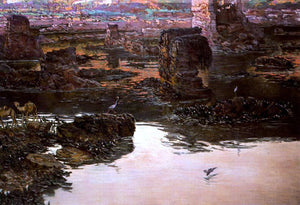  Antonio Munoz Degrain Los Estanques de Salomon - Art Print