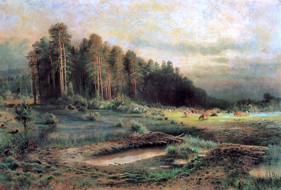  Alexei Kondratevich Savrasov Losiny Ostrov in Sokolniky - Art Print