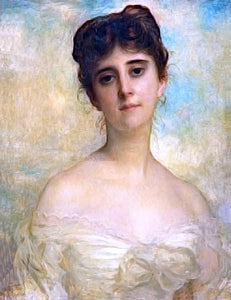  Antoine Ernest Hebert Louise Lefuel, epouse Hochon - Art Print