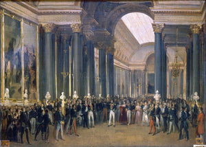  Francois-Joseph Heim Louis-Philippe Opening the Galerie des Batailles, 10 June 1837 - Art Print