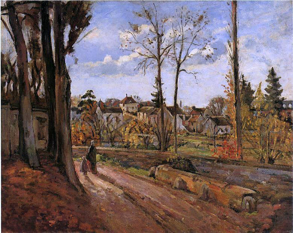  Camille Pissarro Louveciennes - Art Print