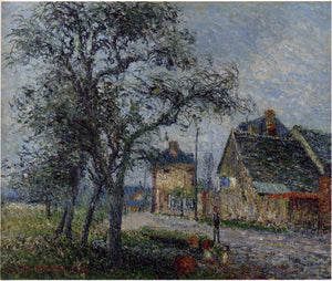  Gustave Loiseau Louvier Road in Winter - Art Print