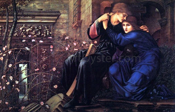  Sir Edward Burne-Jones Love Among the Ruins - Art Print