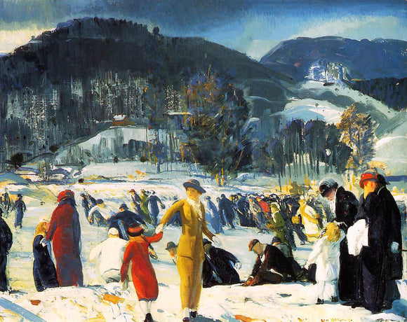  George Wesley Bellows Love of Winter - Art Print