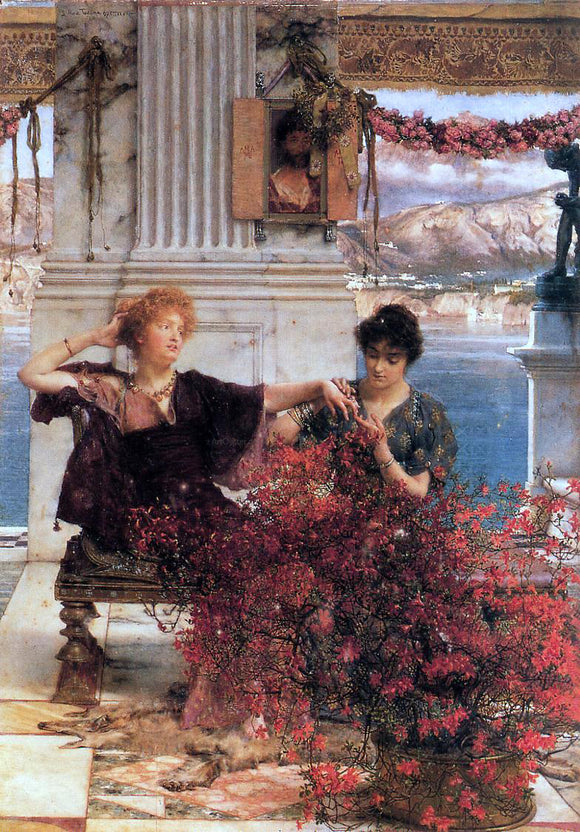  Sir Lawrence Alma-Tadema Love's Jewelled Fetter - Art Print