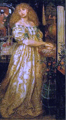  Dante Gabriel Rossetti Lucrezia Borgia - Art Print