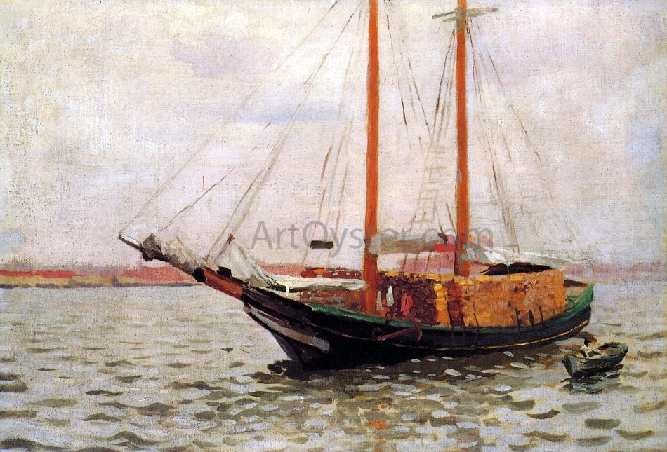 Thomas Pollock Anschutz Lumber Boat Art Print – printoyster.com