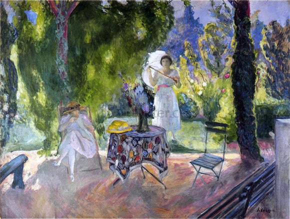  Henri Lebasque Lunch in the Garden - Art Print