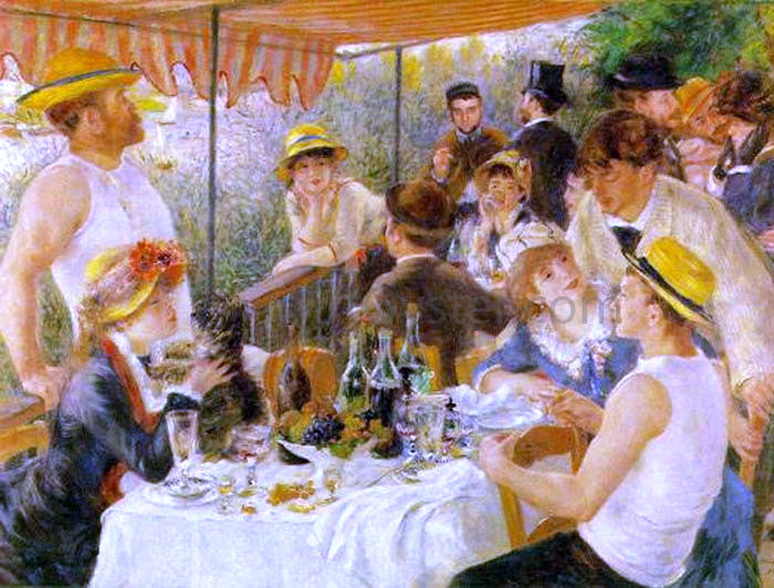 Pierre Auguste Renoir A Luncheon of the Boating Party Art Print ...
