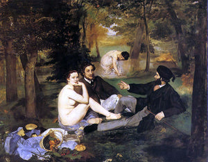  Edouard Manet Luncheon on the Grass - Art Print