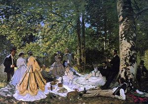  Claude Oscar Monet Luncheon on the Grass - Art Print