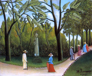  Henri Rousseau Luxembourg Garden - Art Print