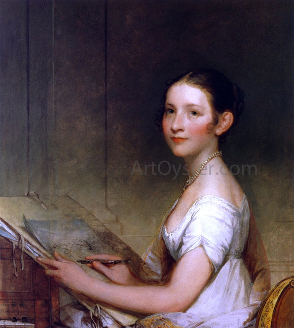  Gilbert Stuart Lydia Smith - Art Print