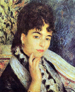  Pierre Auguste Renoir Madame Alphonse Daudet - Art Print