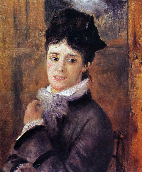  Pierre Auguste Renoir Madame Claude Monet - Art Print