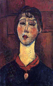  Amedeo Modigliani Madame Dorival - Art Print