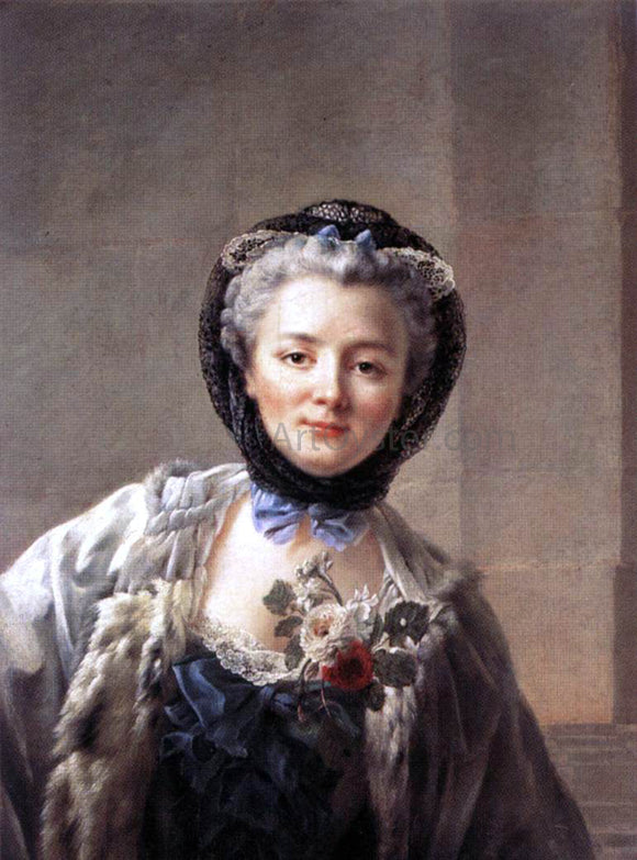  Francois-Hubert Drouais Madame Drouais, Wife of the Artist - Art Print