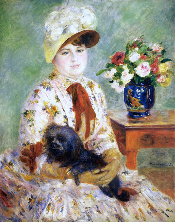  Pierre Auguste Renoir Madame Hagen - Art Print