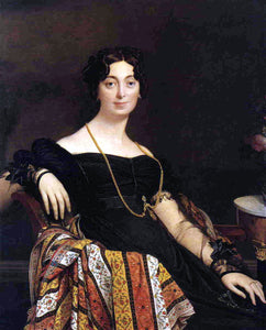  Jean-Auguste-Dominique Ingres Madame Jacques-Louis Leblanc, nee Francoise Poncelle (1788-1839) - Art Print