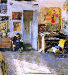  Edouard Vuillard Madame Josse Hessel in Vuillard's Studio - Art Print