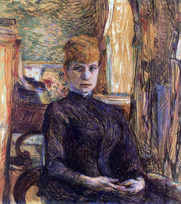  Henri De Toulouse-Lautrec Madame Juliette Pascal - Art Print