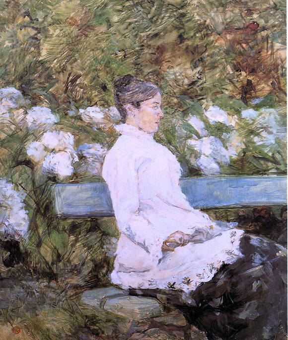  Henri De Toulouse-Lautrec Madame la Comtesse A. de Toulouse-Loutrec - Art Print