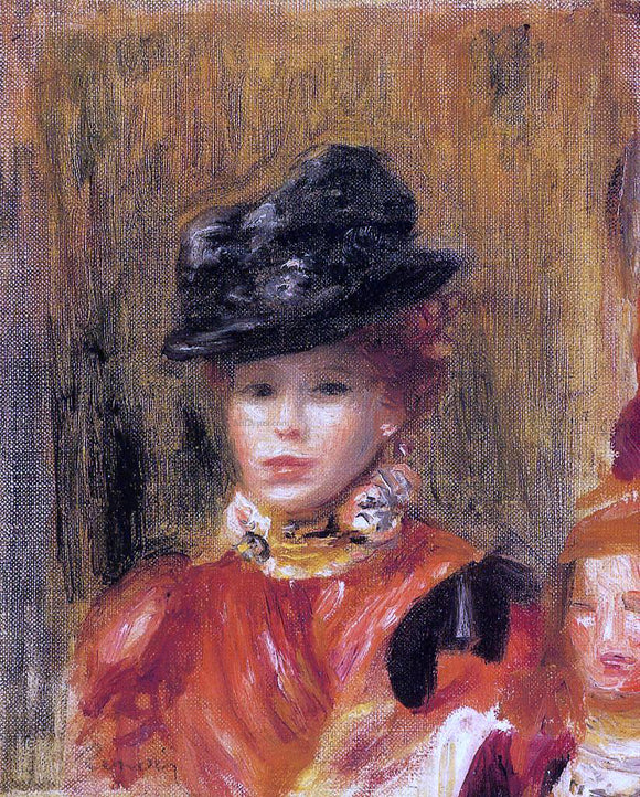  Pierre Auguste Renoir Madame Le Brun and Her Daughter - Art Print