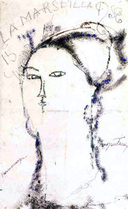  Amedeo Modigliani Madame Othon Friesz, La Marseillaise - Art Print