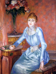  Pierre Auguste Renoir Madame Robert de Bonnieres - Art Print