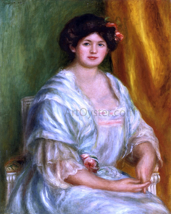  Pierre Auguste Renoir Madame Thurneyssen - Art Print