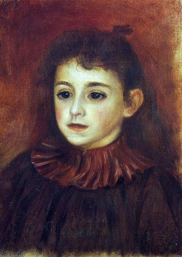  Pierre Auguste Renoir Mademoiselle Georgette Charpentier - Art Print