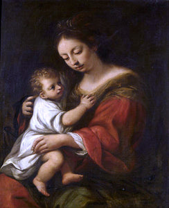  Giuseppe Nuvolone Madonna and Child - Art Print