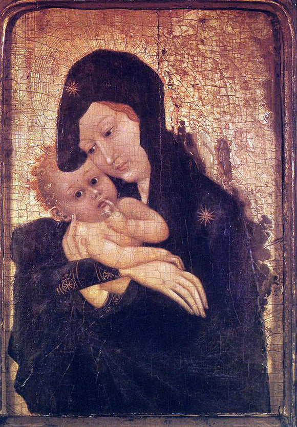  Jean Malouel Madonna and Child - Art Print