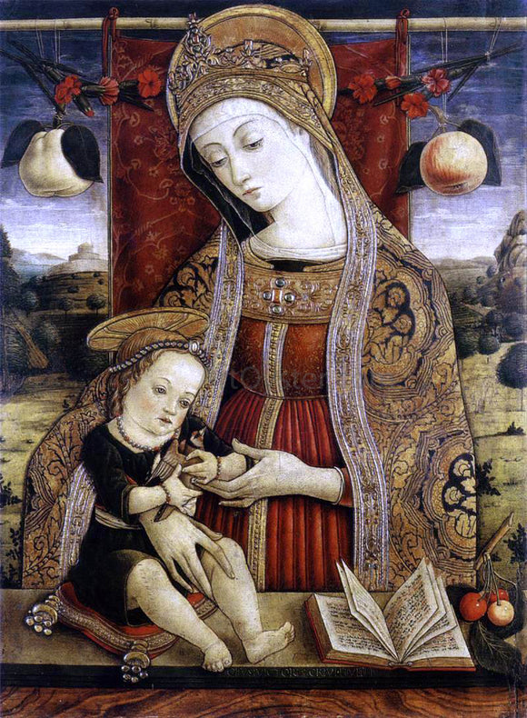  Vittorio Crivelli Madonna and Child - Art Print