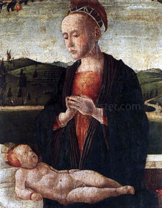  Francesco Benaglio Madonna and Child - Art Print