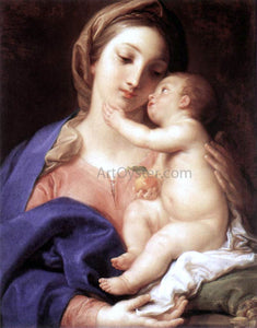  Pompeo Girolamo Batoni Madonna and Child - Art Print