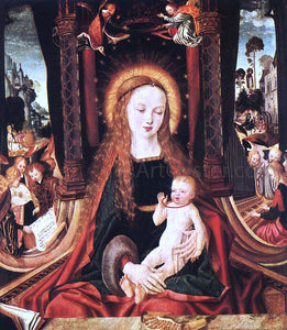  Master aix-en-chapel Altarpiece Madonna and Child - Art Print