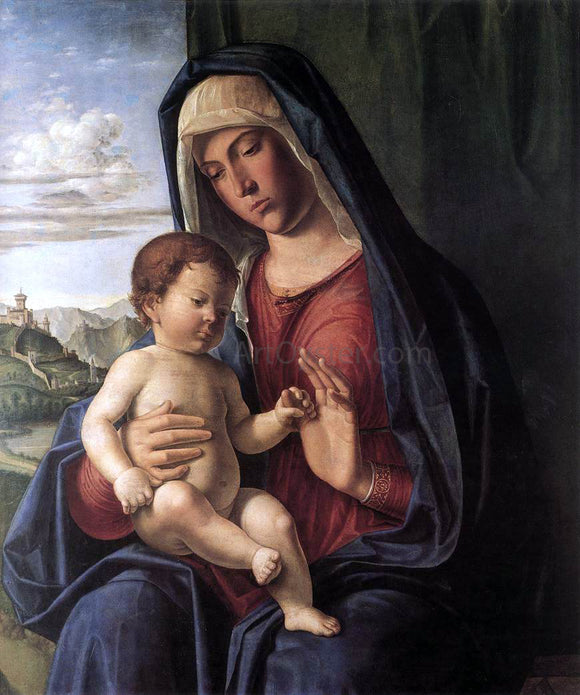  Cima Da Conegliano Madonna and Child - Art Print